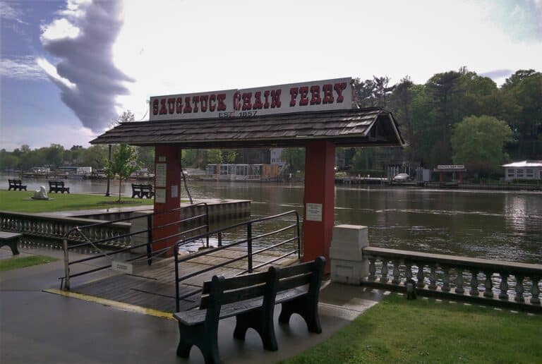 The Saugatuck Chain Ferry